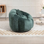 Emerald Modern 59 Chenille Loveseat Chaise Lounge Chair