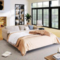80.7 Pull-Out Sleeper Sofa Bed with Foam Mattress