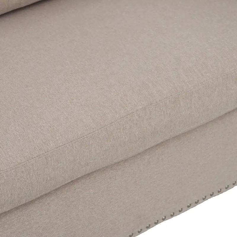 80.7 Pull-Out Sleeper Sofa Bed with Foam Mattress