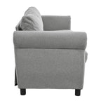 80.7 Pull-Out Sleeper Sofa Bed with Foam Mattress
