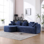 99.21W L-Shape Boucle Sofa 3 Seater