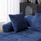 99.21W L-Shape Boucle Sofa 3 Seater