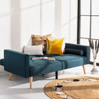 SAFAVIEH Murray Foldable Futon Bed with Pillow