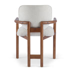 Christopher Knight Home - Harper Mordern Upholstered Rubberwood Arm Dining Chairs (Set of 2)