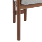 Christopher Knight Home - Harper Mordern Upholstered Rubberwood Arm Dining Chairs (Set of 2)