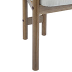 Christopher Knight Home - Harper Mordern Upholstered Rubberwood Arm Dining Chairs (Set of 2)