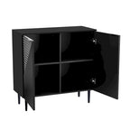 Christopher Knight Home - Mirod Modern Minimalist Side Cabinet with Adjustable Shelves for Stylish and Versatile Storage