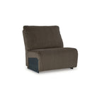 Signature Design by Ashley Top Tier Brown 6-Piece Reclining Sectional with Chaise - 147W x 134D x 41H