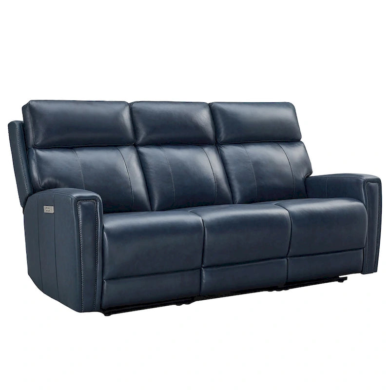 Genuine Leather 3-Piece Power Reclining Sofa Set with Power Headrest and USB&USB-C Port, Zero Gravity