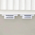 Farmhouse Bathroom Storage Cabinet with 2 Large Drawers, 8-Door storage Rack & 3 Shelves