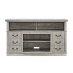 Traditional Rustic Farmhouse TV Stand with 6 Drawer, 4 Storage Shelf and Cable Management For Living Room Bedroom