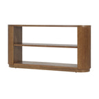 Christopher Knight Home - Mirod Modern Entryway Console Table with Open Shelf & Elegant Wood Grain Design