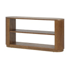 Christopher Knight Home - Mirod Modern Entryway Console Table with Open Shelf & Elegant Wood Grain Design