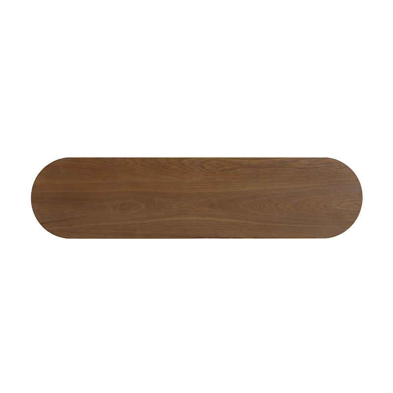 Christopher Knight Home - Mirod Modern Entryway Console Table with Open Shelf & Elegant Wood Grain Design