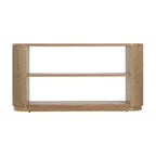Christopher Knight Home - Mirod Modern Entryway Console Table with Open Shelf & Elegant Wood Grain Design