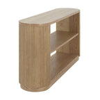 Christopher Knight Home - Mirod Modern Entryway Console Table with Open Shelf & Elegant Wood Grain Design