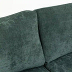 111.42 Chenille Upholstered Three Seater Sofa
