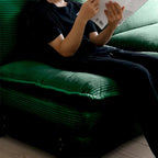 6-Piece Oversized Corduroy U-Shaped Modular Sectional Sofa with Ottomans