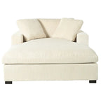 Beige 53.5 Chaise Lounge Chair