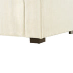 Beige 53.5 Chaise Lounge Chair