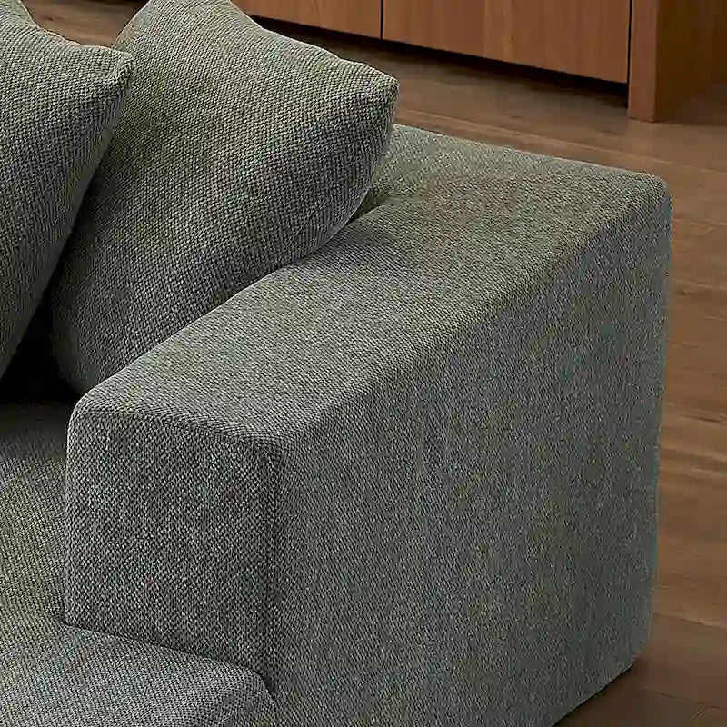 105.2 Cloud Chenille Right L-Shaped Modular Sectional Sofa, 2-Piece Free Combination