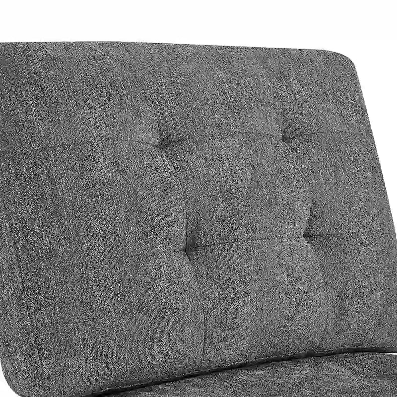 Grey 116 U-Shaped 6-Seat Modular Sectional Sofa with Four Individual Chairs and Two Corner Pieces, Includes Storage Options