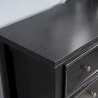 Farmhouse Modern 7-Drawer Horizontal Dresser, Cabinet, Storage Clothes, Storage Drawers Cabinet for Living Room