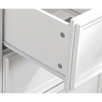 Farmhouse Modern 7-Drawer Horizontal Dresser, Cabinet, Storage Clothes, Storage Drawers Cabinet for Living Room