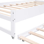Twin XL Daybed with Trundles, Shelves & USB