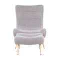 Carson Carrington Grega Chair with Ottoman