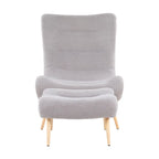 Carson Carrington Grega Chair with Ottoman