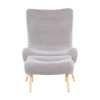 Carson Carrington Grega Chair with Ottoman