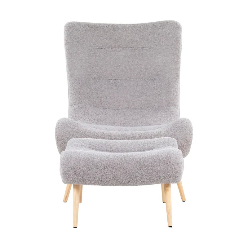 Carson Carrington Grega Chair with Ottoman