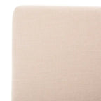 SAFAVIEH Thereze Linen Upholstered Platform Bed