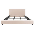 SAFAVIEH Thereze Linen Upholstered Platform Bed