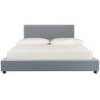 SAFAVIEH Thereze Linen Upholstered Platform Bed