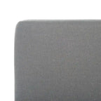 SAFAVIEH Thereze Linen Upholstered Platform Bed