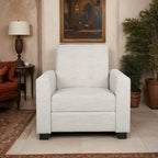 Craigue Upholstered Pushback Recliner by Christopher Knight Home