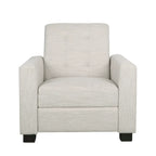 Craigue Upholstered Pushback Recliner by Christopher Knight Home