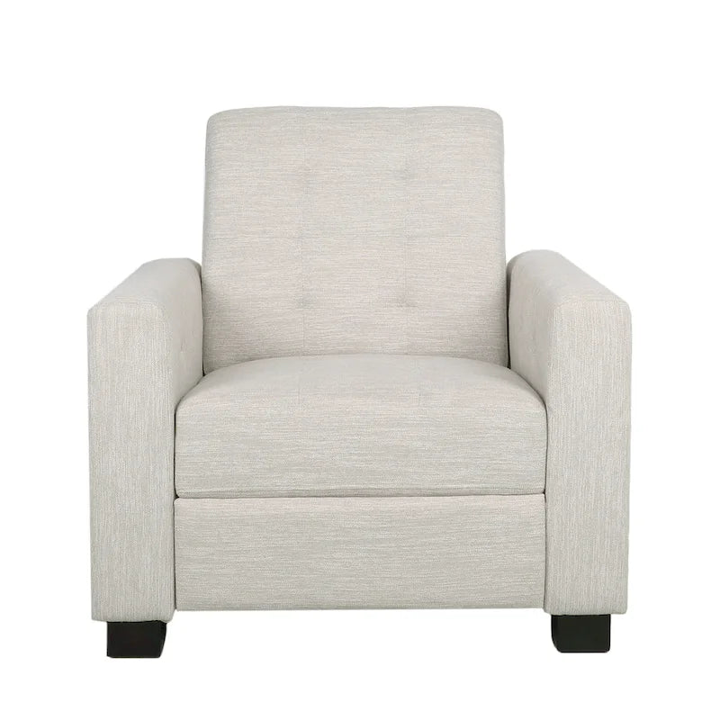 Craigue Upholstered Pushback Recliner by Christopher Knight Home