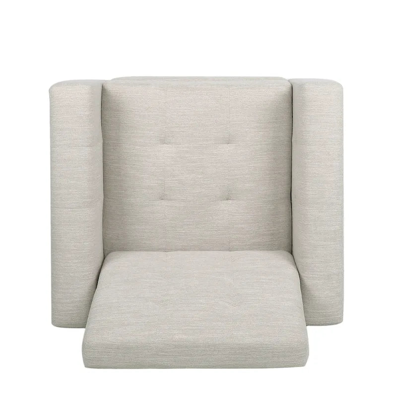 Craigue Upholstered Pushback Recliner by Christopher Knight Home