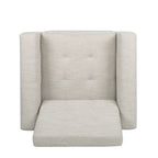 Craigue Upholstered Pushback Recliner by Christopher Knight Home