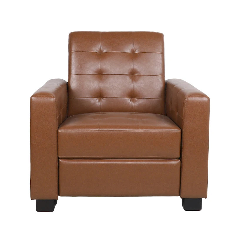 Craigue Upholstered Pushback Recliner by Christopher Knight Home