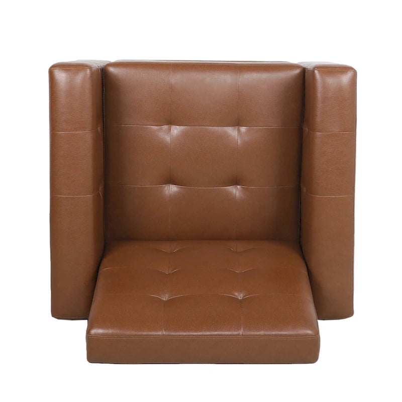 Craigue Upholstered Pushback Recliner by Christopher Knight Home
