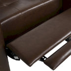 Craigue Upholstered Pushback Recliner by Christopher Knight Home