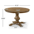 Ardyce Upholstered 5 Piece Circular Dining Set by Christopher Knight Home
