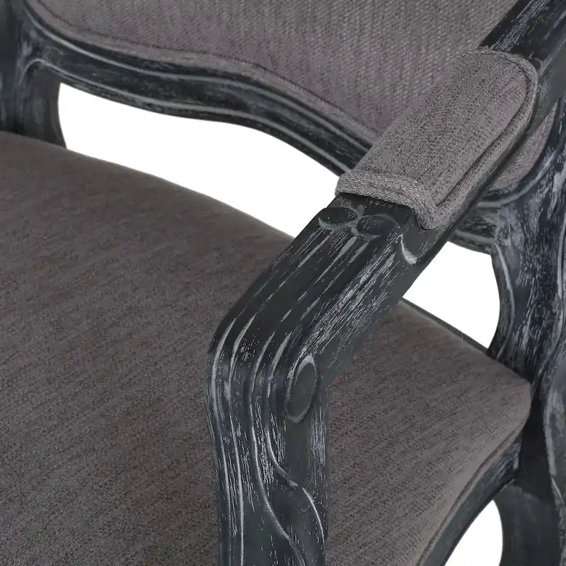 Ardyce Upholstered 5 Piece Circular Dining Set by Christopher Knight Home