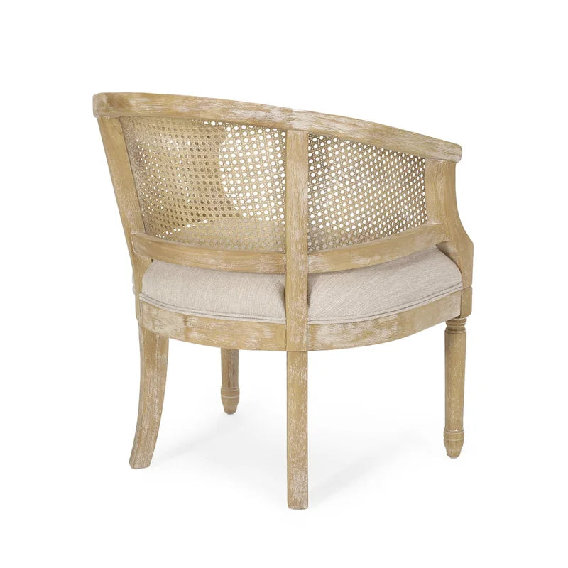 Steinaker Wood and Cane Accent Chairs (Set of 2) by Christopher Knight Home