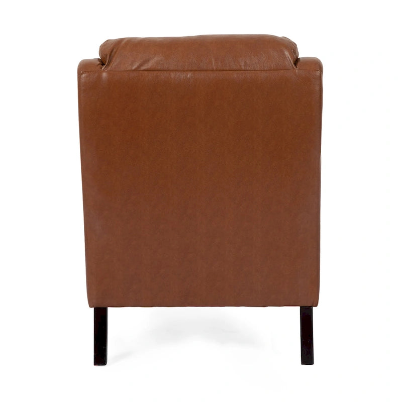 Bucklin Contemporary Pillow Tufted Club Chair by Christopher Knight Home