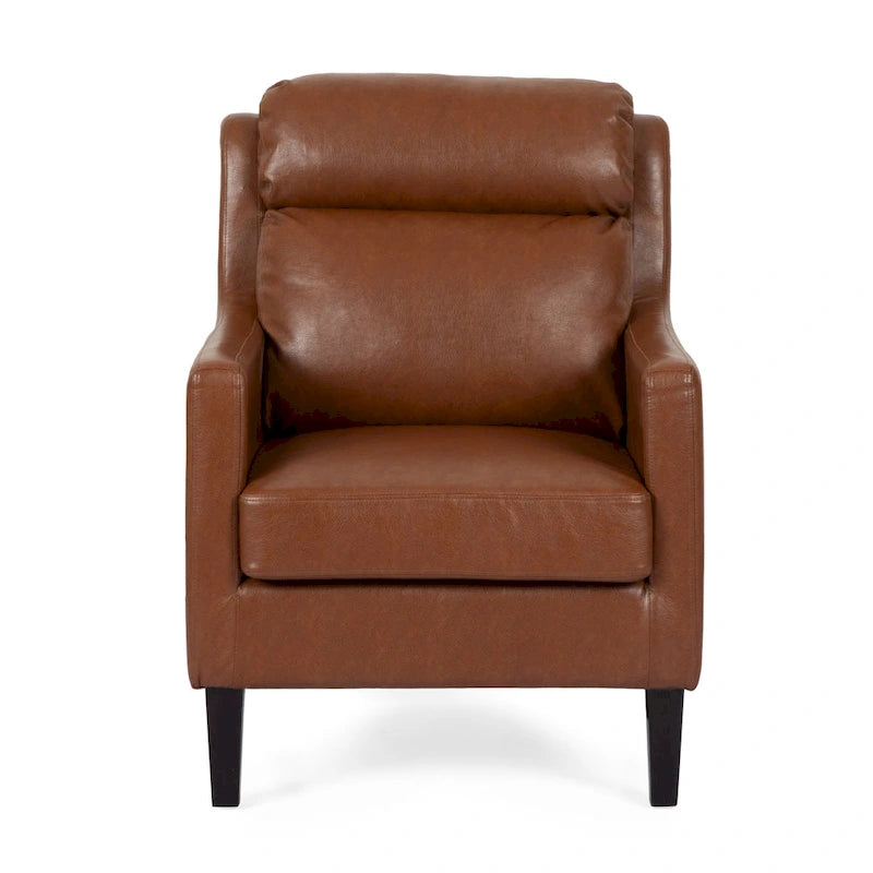 Bucklin Contemporary Pillow Tufted Club Chair by Christopher Knight Home